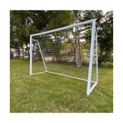 ELITE PRO 300 x 200 - FRI FRAGT - Fodboldml i Galvaniseret STL &amp; HVID pulverlak - HURTIG LEVERING!