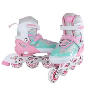 StreetRider Inliners Rulleskjte Mint - HURTIG LEVERING - Justerbar over hele 4 Sko-numre! 