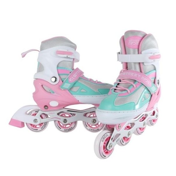 StreetRider Inliners Rulleskjte Mint - HURTIG LEVERING - Justerbar over hele 4 Sko-numre! 