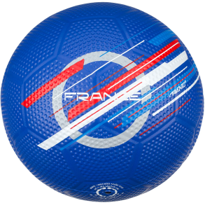 Street fodbold str. 5 - FRI FRAGT - World Cup France bl/rd/hvid - Perfekt til asfalt og fliser.