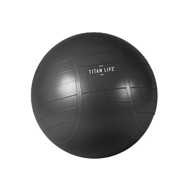 TITAN LIFE PRO Gymball 55 cm - FRI FRAGT - Antiburst - Velegnet til privat og kommerciel brug