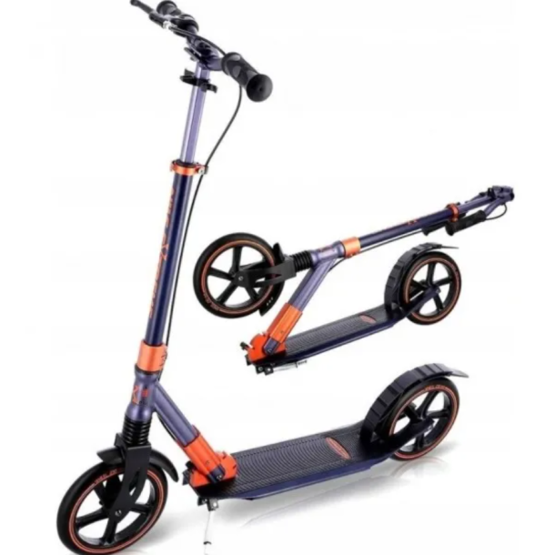 Nils Extreme 230 mm lbehjul - FRI FRAGT - med hndbremse og ABEC 9 kuglelejer!
