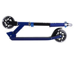 RASK 120 mm Bl lbehjul - Med LED-lys i hjulene - HURTIG LEVERING - Til brn fra 4 r