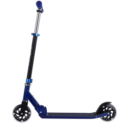 RASK 120 mm Bl lbehjul - Med LED-lys i hjulene - HURTIG LEVERING - Til brn fra 4 r