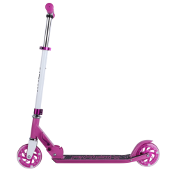 RASK 120 mm Pink lbehjul - Med LED-lys i hjulene - HURTIG LEVERING - Til brn fra 4 r