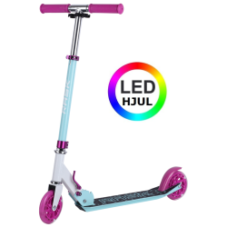 RASK 120 mm Mint lbehjul - Med LED-lys i hjulene - HURTIG LEVERING - Til brn fra 4 r