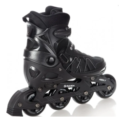 Raven Expert PRO Semisoft Inliners Rullesk�jter Sort - HURTIG LEVERING