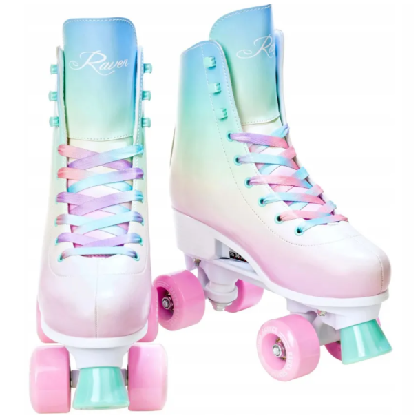 Raven Lexie Side-by-Side Rulleskjte - Justerbar over hele 4 Sko-numre! 