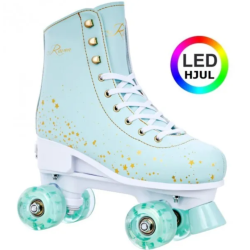 Raven Noa LED-hjul Side-by-Side Rulleskjte Mint - Justerbar over hele 4 Sko-numre! 