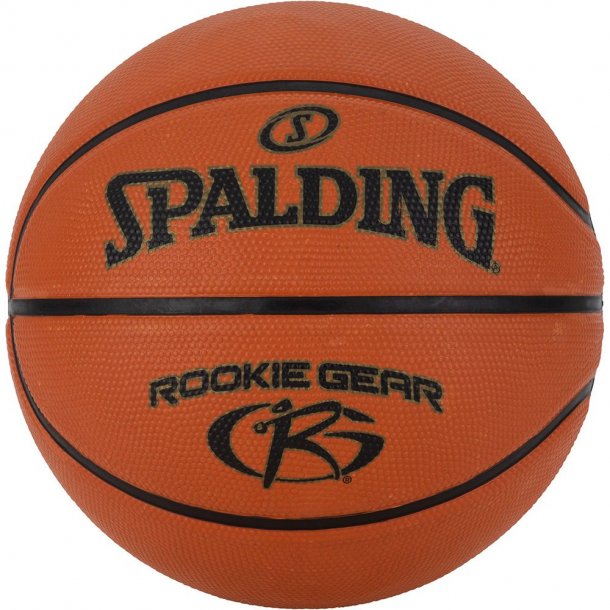 Spalding NBA Rookie Gear Outdoor basketbold - str. 4 (anbefales op til 9 r) - Mindre og lettere
