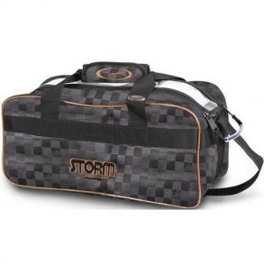 Storm Tote Bowlingtaske til 2 kugler - Black/Gold 
