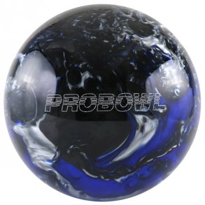 Pro Bowl - Blue/Black/Silver Bowlingkugle (uden huller)