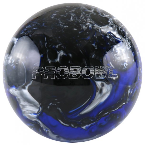 Pro Bowl - Blue/Black/Silver Bowlingkugle (uden huller)