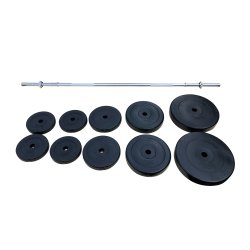 Titan Life Weight Set 80 kg - HURTIG LEVERING - Vgtstangsst