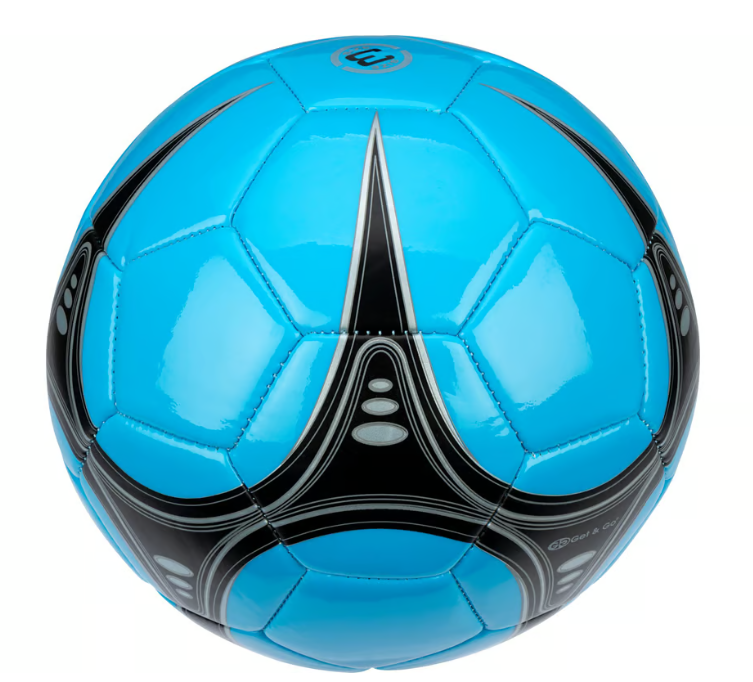 Billede af Fodbold str. 3 - Lækker lille fodbold til de små - Blå/sort