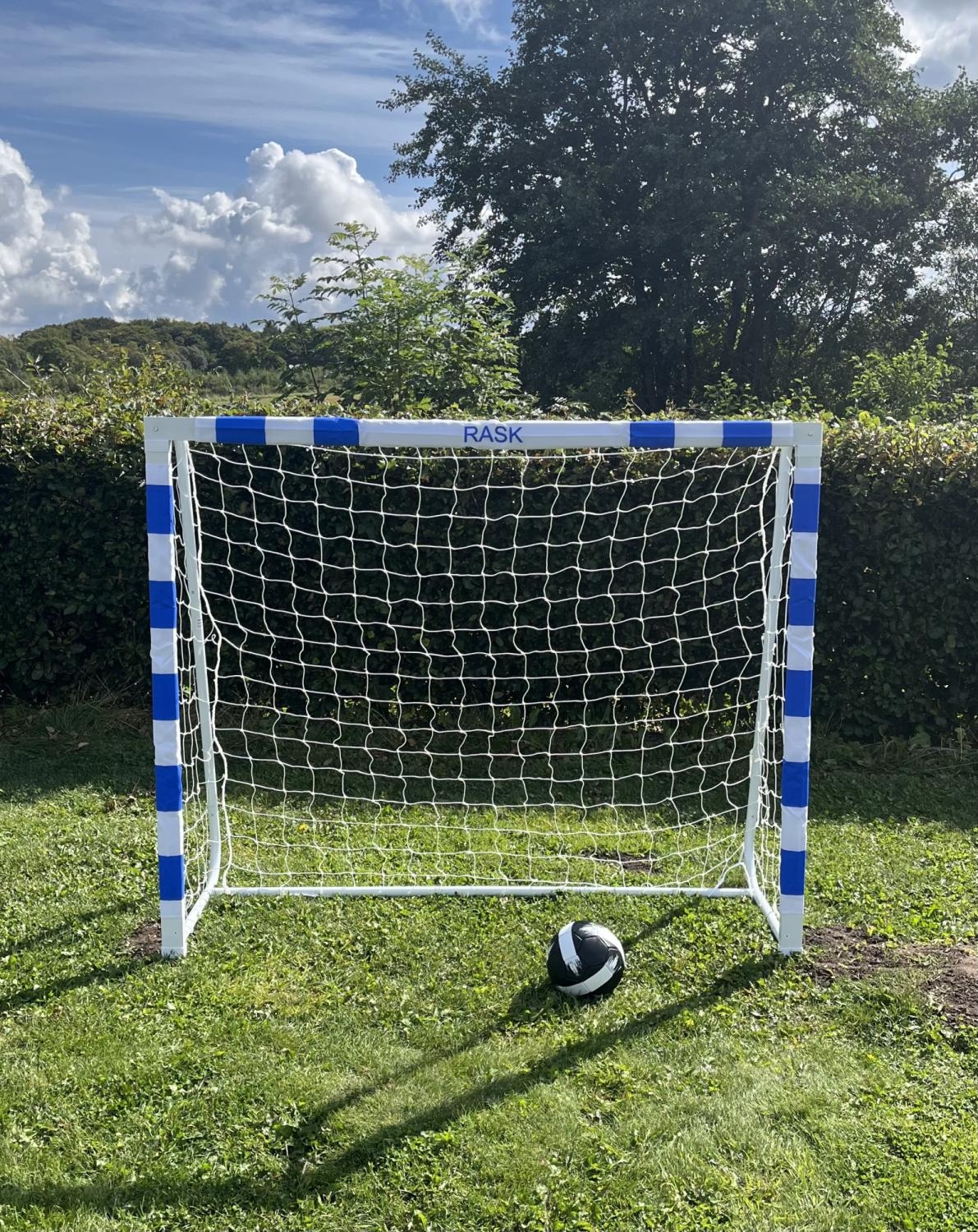 Håndboldmål i STÅL - MINI - 180 cm x 150 cm med net - HURTIG LEVERING