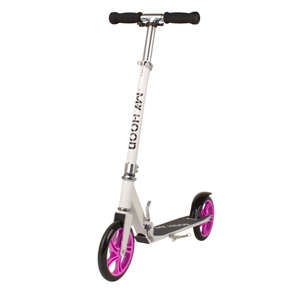 My Hood 200 Hvid/pink løbehjul - FRI FRAGT - Til børn & voksne - HURTIG LEVERING