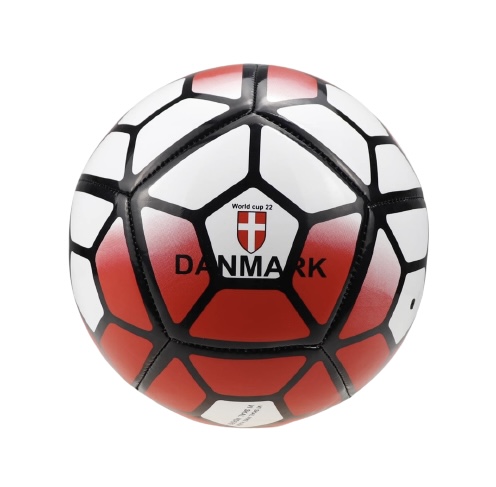 Billede af Danmark VM Fodbold str. 3 - Lækker lille fodbold til de små