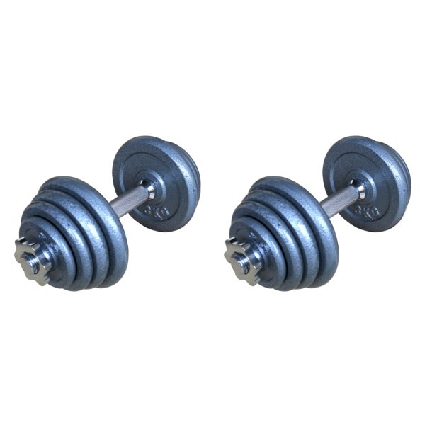 Titan LIFE St med 2 hndvgte  15 kg - FRI FRAGT - med justerbar vgt