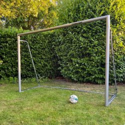 RASK PRO 240 x 160 - FRI FRAGT - Fodboldml i Galvaniseret STL &amp; GR pulverlak - HURTIG LEVERING!