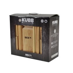 Bex Kubb PRO - Kongespil i tr i bedste kvalitet - BRUGES BL.A. VED VM - HURTIG LEVERING
