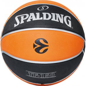 Spalding TF-150 Euroleague - Junior Outdoor basketbold - str. 5 - HURTIG LEVERING!