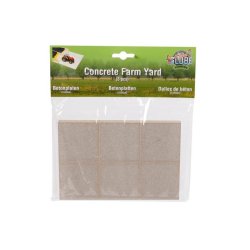 Kids Globe Cement slabs 3 stk. - hver slab mler 18 x 12 cm