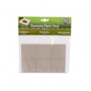 Kids Globe Cement slabs 3 stk. - hver slab mler 18 x 12 cm