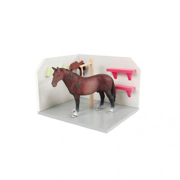 Kids Globe Vaskeplads Heste - (Mlestok 1:24)