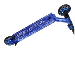 PB 120mm Trick l�behjul Bl� - Med ABEC 9 kuglelejer