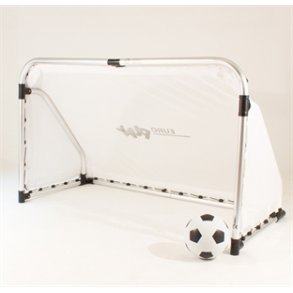 Foldbart ALU fodboldml - FRI FRAGT - 1 stk. 155cm(B) x 95cm(H) - HURTIG LEVERING!