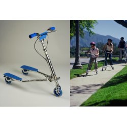 Trikke 5 Slv m/bl hjul - Super sjov - SUPERPRIS!