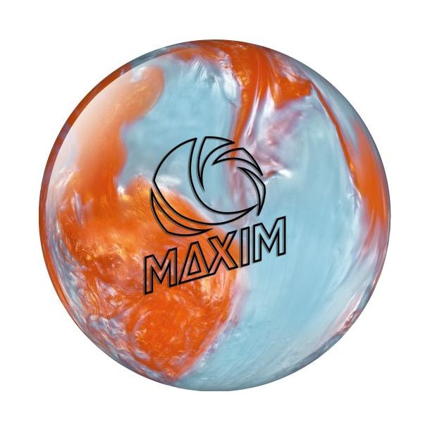 Ebonite Maxim Ora/Crystal- Bowlingkugle (u/huller)