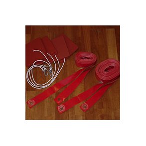 Banemarkeringsst til beachvolleyball - 8 m x 16 m - Strk dansk kvalitet!