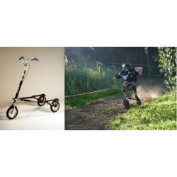 Trikke 12 - med lufthjul der klarer alle underlag