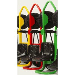 MoonGOcart med alu-stel leveres i rd, gul og grn