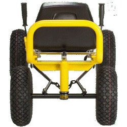 MoonGOcart med alu-stel leveres i rd, gul og grn