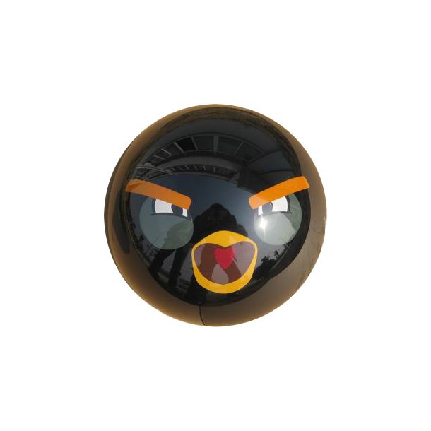 Angry Birds Black Bowlingkugle (uden huller)