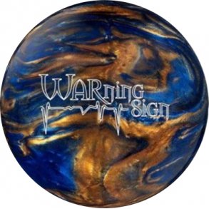 Ebonite Warning Sign - Bowlingkugle (uden huller)