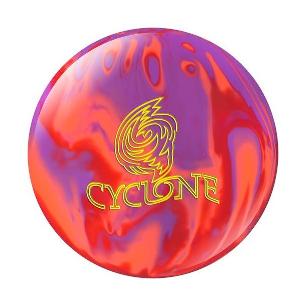 Ebonite Cyclone Ora/Pur/Red Bowlingkugle u/huller